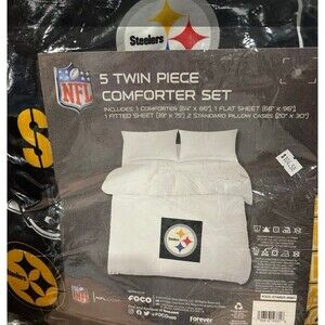 Pittsburgh Steelers NFL Team Bed In A Bag - Size: Twin